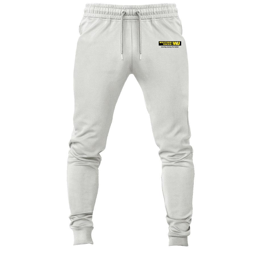 Men's Wastern Union Logo Joggers Sweatpants