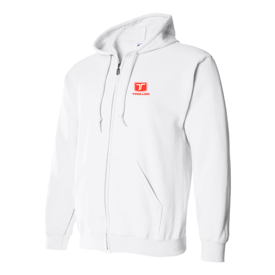 Men's Troller Logo Zipper Hoodie