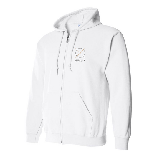 Men's QUALIX Logo Zipper Hoodie