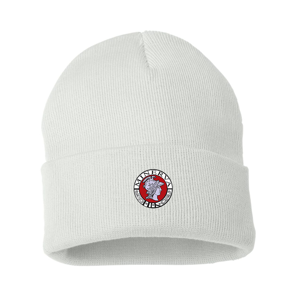 Minerva Automobile Logo Beanie Hat