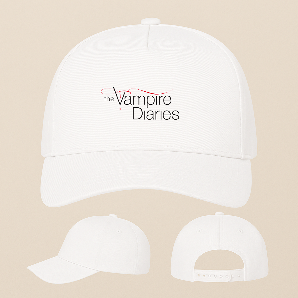 The Vampire Diaries Series Five Panel Twill Snapback Cap