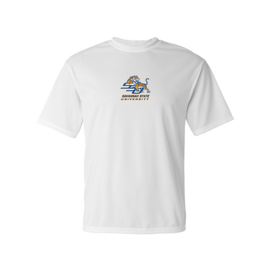 Men's Savannah State Tigers Logo Polyester T-Shirt