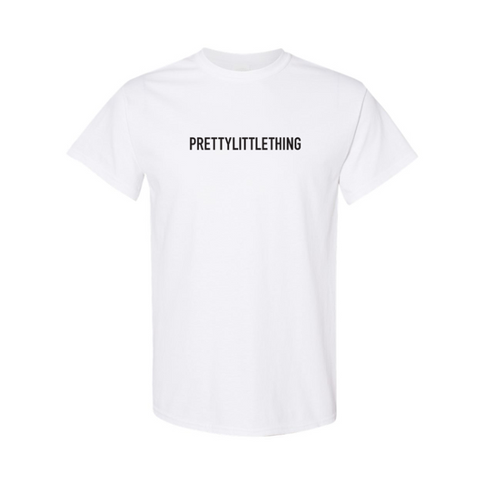 Men's Pretty Little Thing Logo Cotton T-Shirt