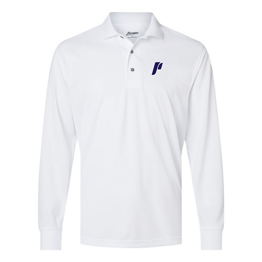 Men's Portland Pilots Logo Paragon Prescott Long Sleeve Polo