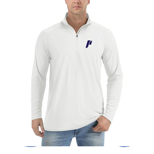 Men's Portland Pilots Logo Lightweight Quarter-Zip Athletic Shirt Long Sleeve Performance Wear