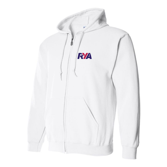 Men's Rya Logo Zipper Hoodie