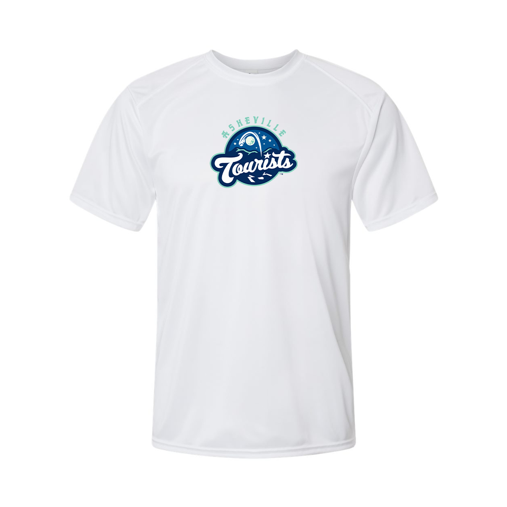 Men's Asheville Tourists Logo Polyester T-Shirt
