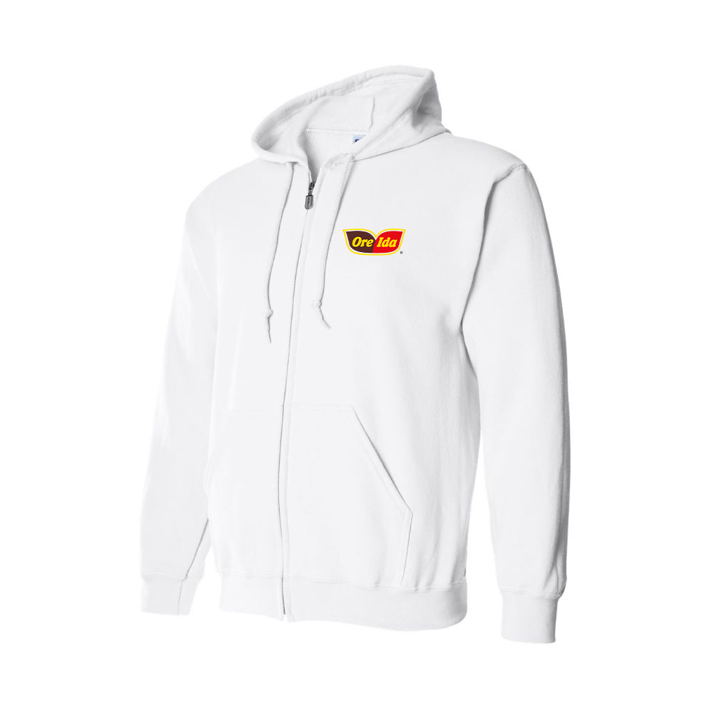 Men's Ore Ida Logo Zipper Hoodie