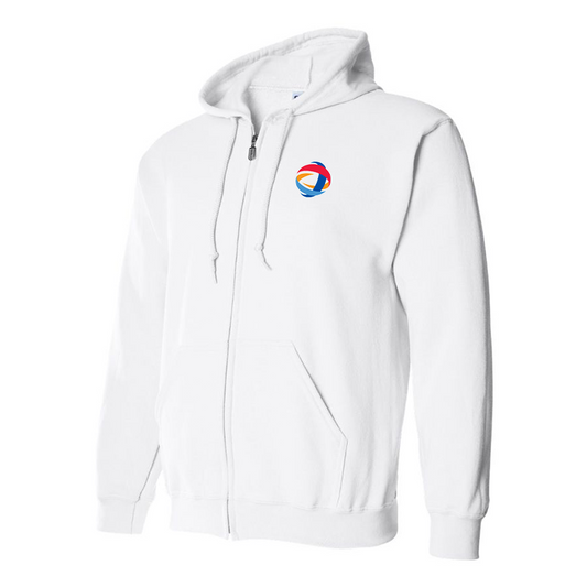 Men's Total Logo Zipper Hoodie