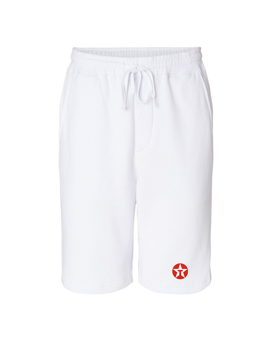 Men's Texaco Logo Independent Trading Co Midweight Fleece Shorts