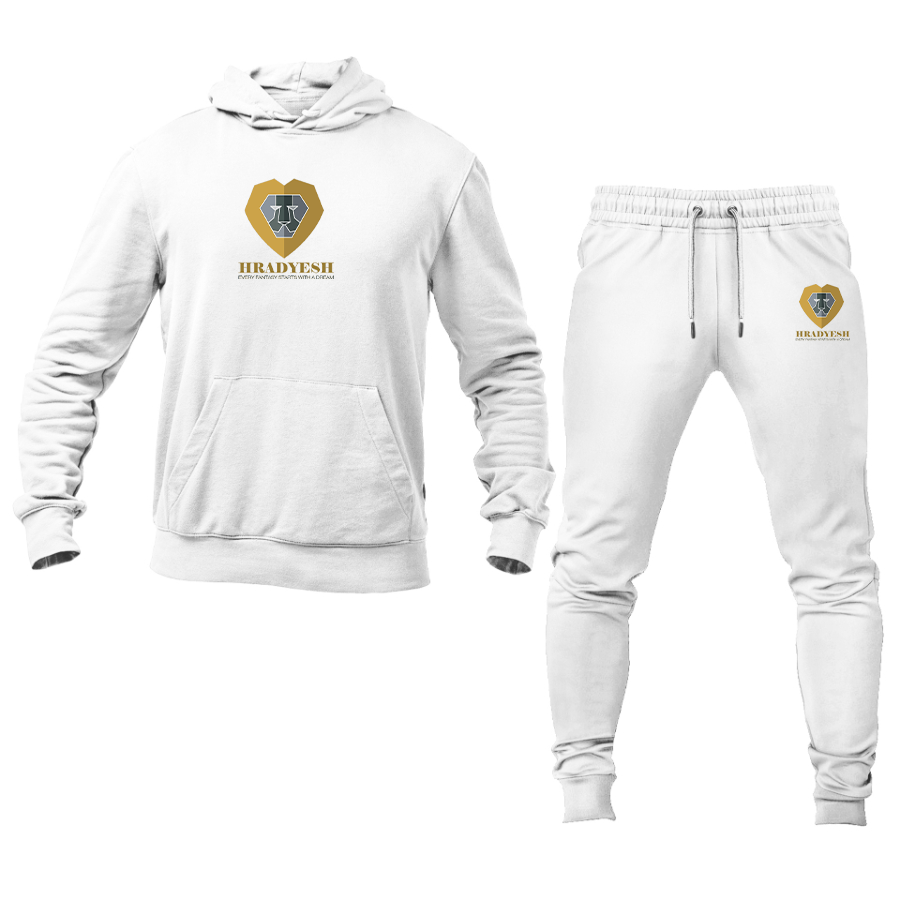 Men's Hradyesh Logo Hoodie Joggers Set