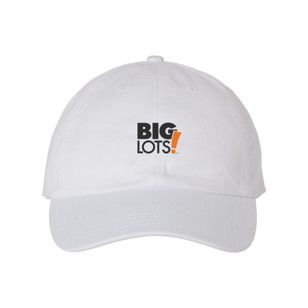 Big Lots Logo Valucap Adult Bio-Washed Classic Dad Hat