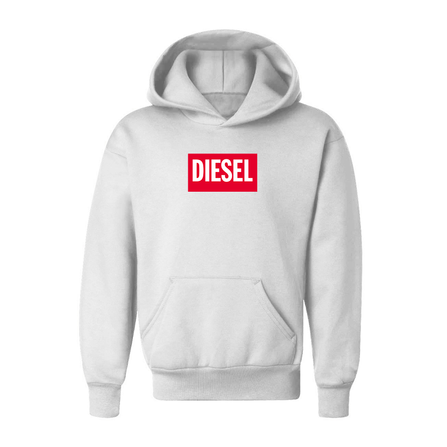 Youth Diesel Logo Pullover Hoodie