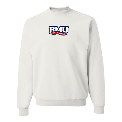 Men's Robert Morris Colonials Logo JERZEES NuBlend Crewneck Sweatshirt