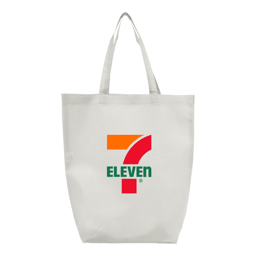 7 Eleven Logo Q-Tees Non-Woven Gusset Bottom Tote