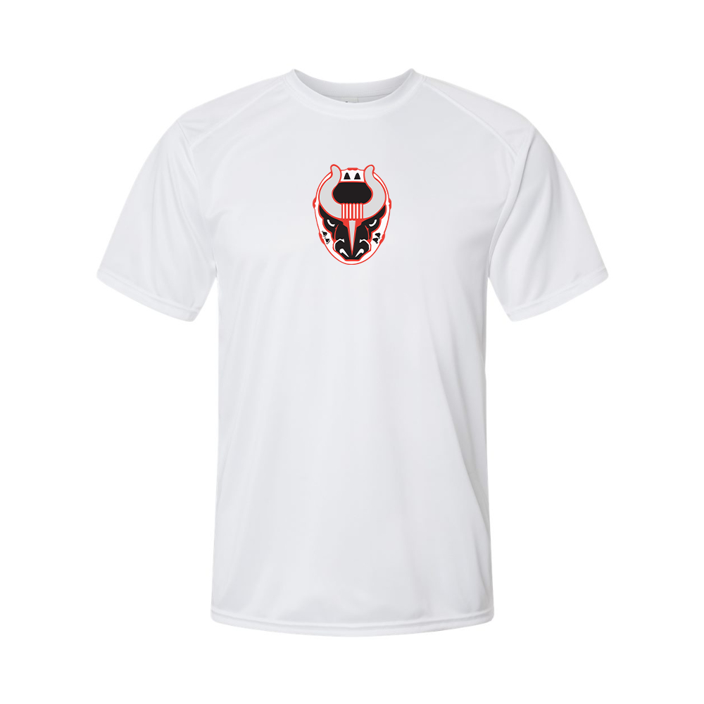 Men's Birmingham Bulls Logo Polyester T-Shirt