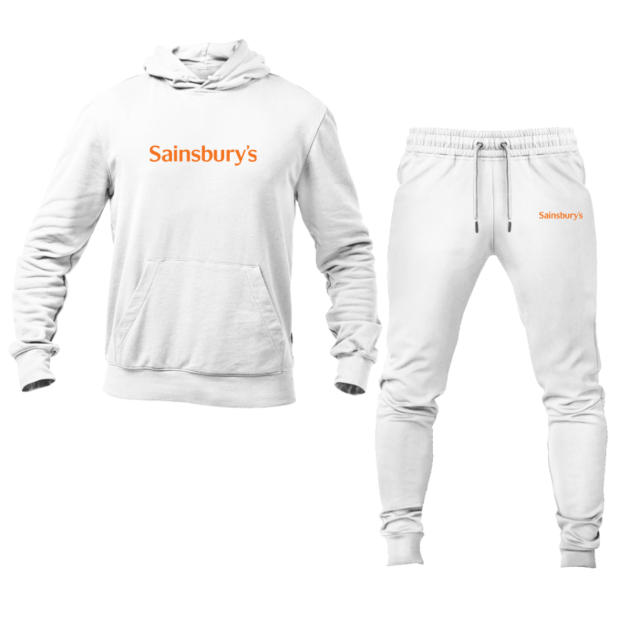 Men's Sainsbury_s Logo Hoodie Joggers Set