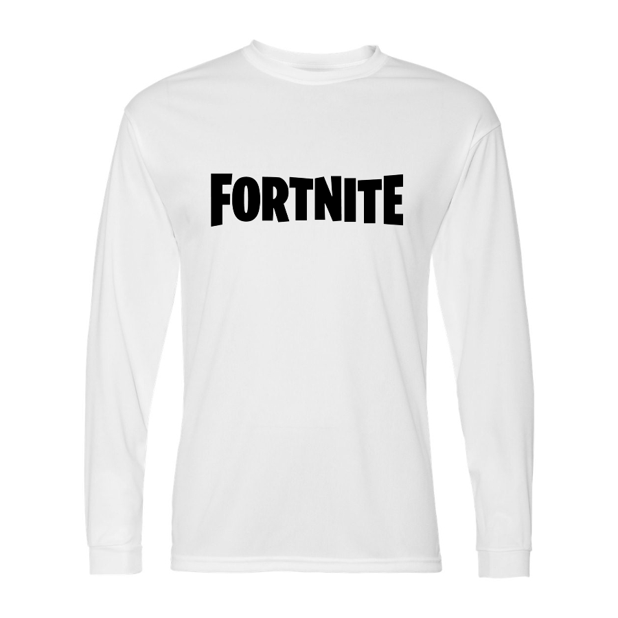 Men’s Fortnite Battle Royale Game- C2 Sport - Polyester Long Sleeve T-Shirt - 5104