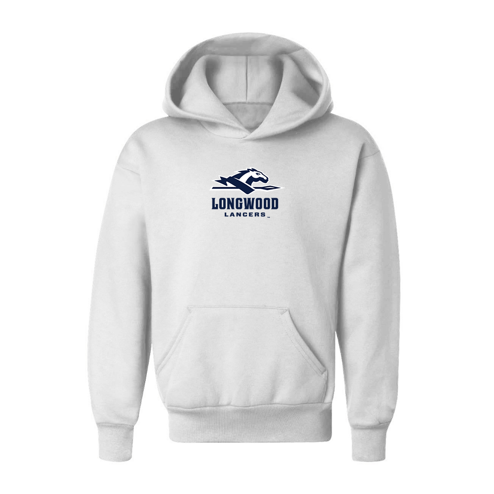 Youth Longwood Lancers Logo Pullover Hoodie
