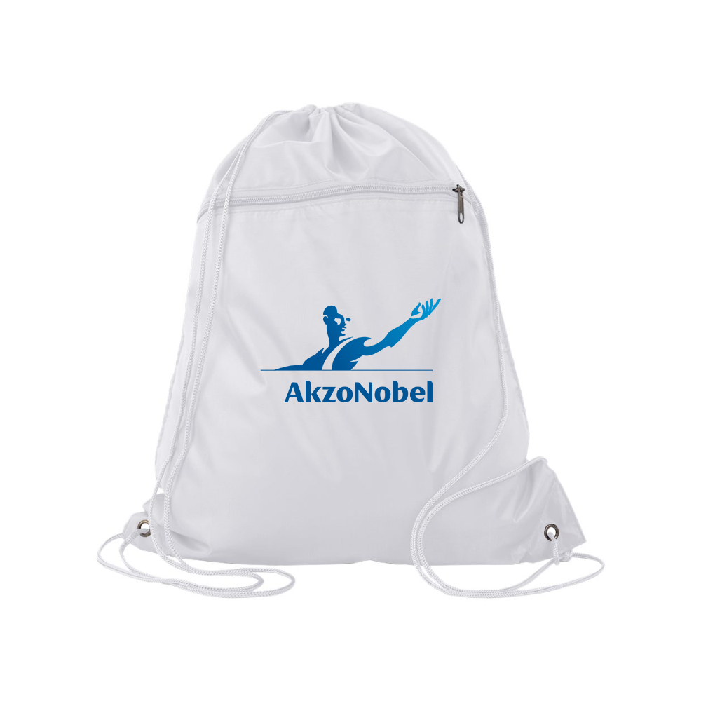 AkzoNobel Logo Q-Tees - Polyester Cinchpack