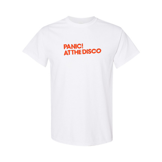 Men's Panic! At The Disco Logo Cotton T-Shirt