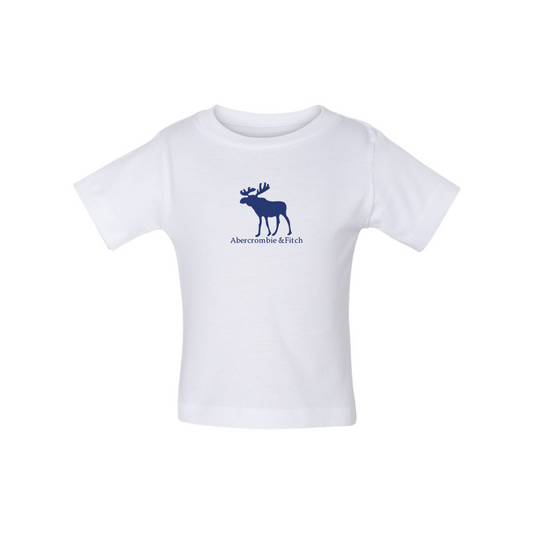 Abercrombie & Fitch Moose Logo BELLA CANVAS Infant Jersey Tee