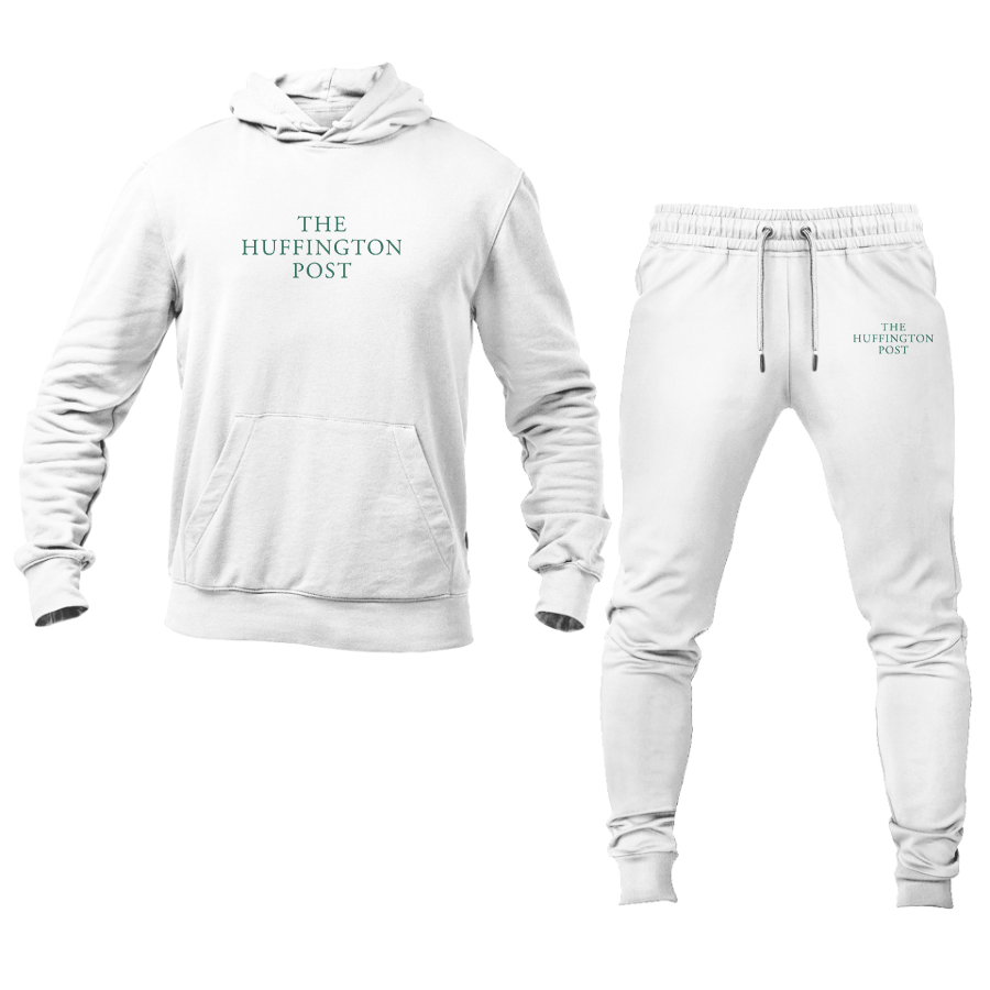Men's The Huffington Post Logo Hoodie Joggers Set