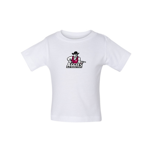 Aggies New Mexico State Logo BELLA CANVAS Infant Jersey Tee