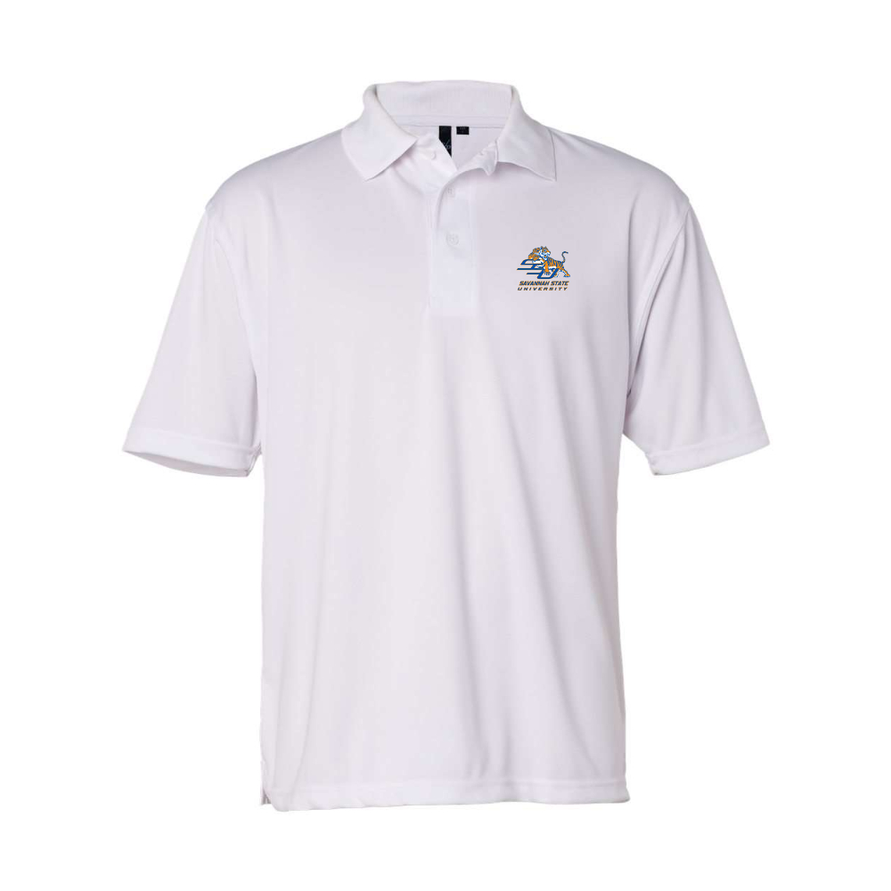 Men's Savannah State Tigers Logo Sierra Pacific Moisture Free Mesh Polo