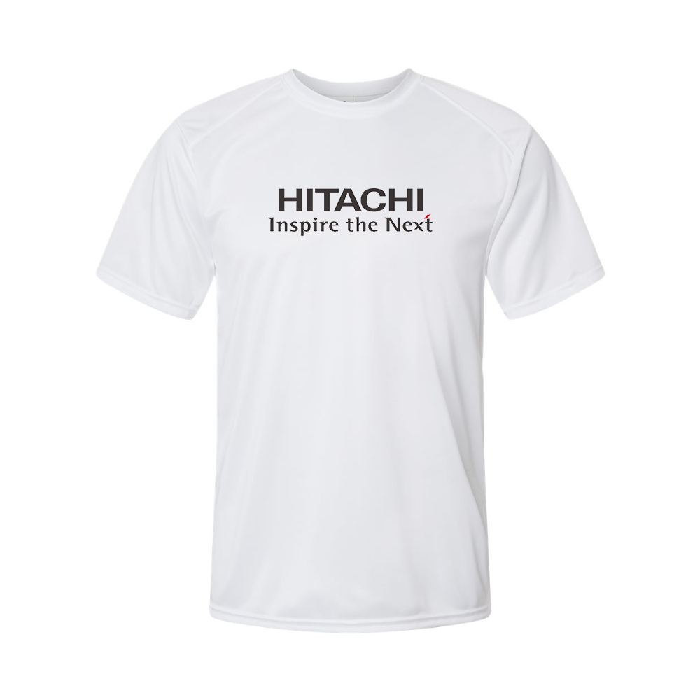 Men's Hitachi Logo Polyester T-Shirt