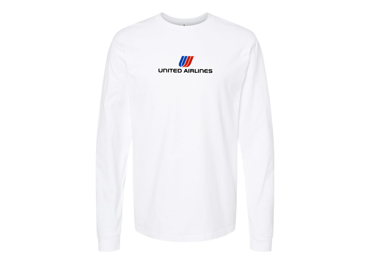 Men's United Airlines Logo Long Sleeve T-Shirt