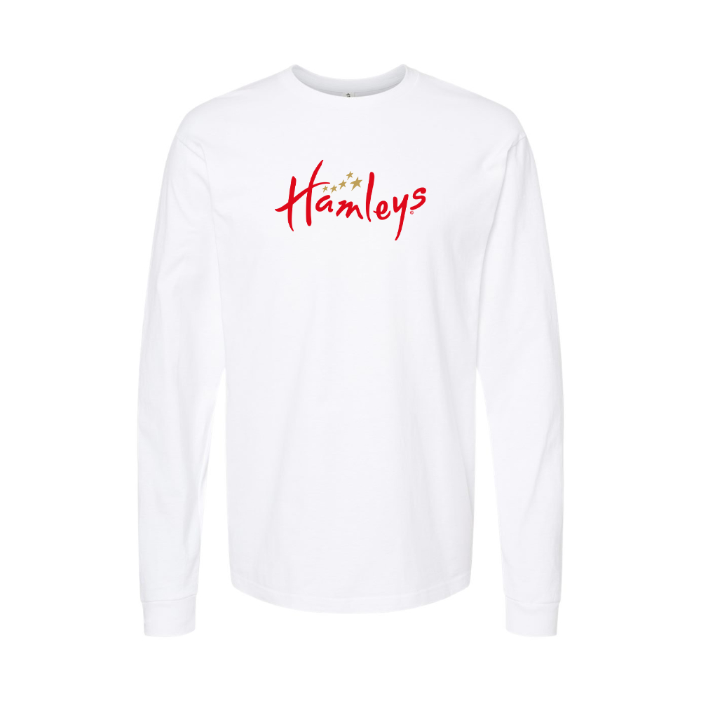 Youth Hamleys Logo Cotton Long Sleeve T-Shirt