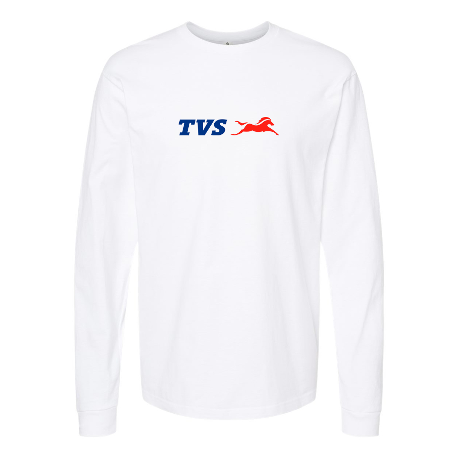 Men's TVS Motor Company Logo Long Sleeve T-Shirt