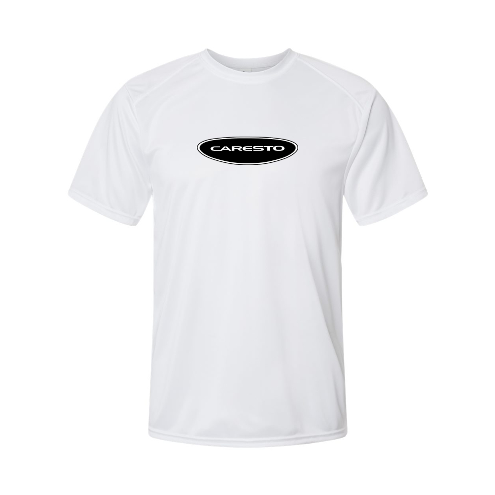 Men's Caresto Logo Polyester T-Shirt