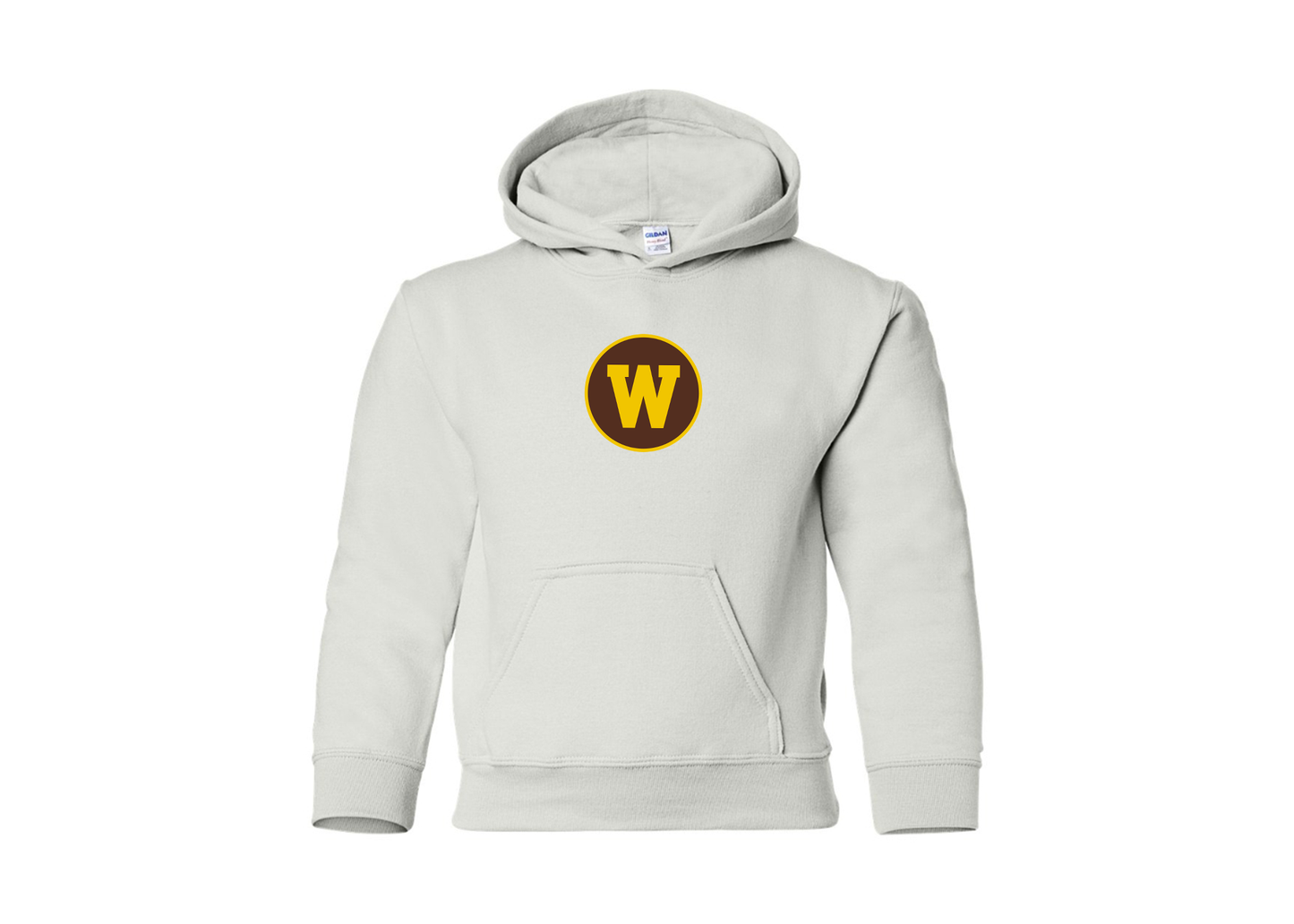 Youth Western Michigan Broncos Gildan Heavy Blend  Hooded Sweatshirt
