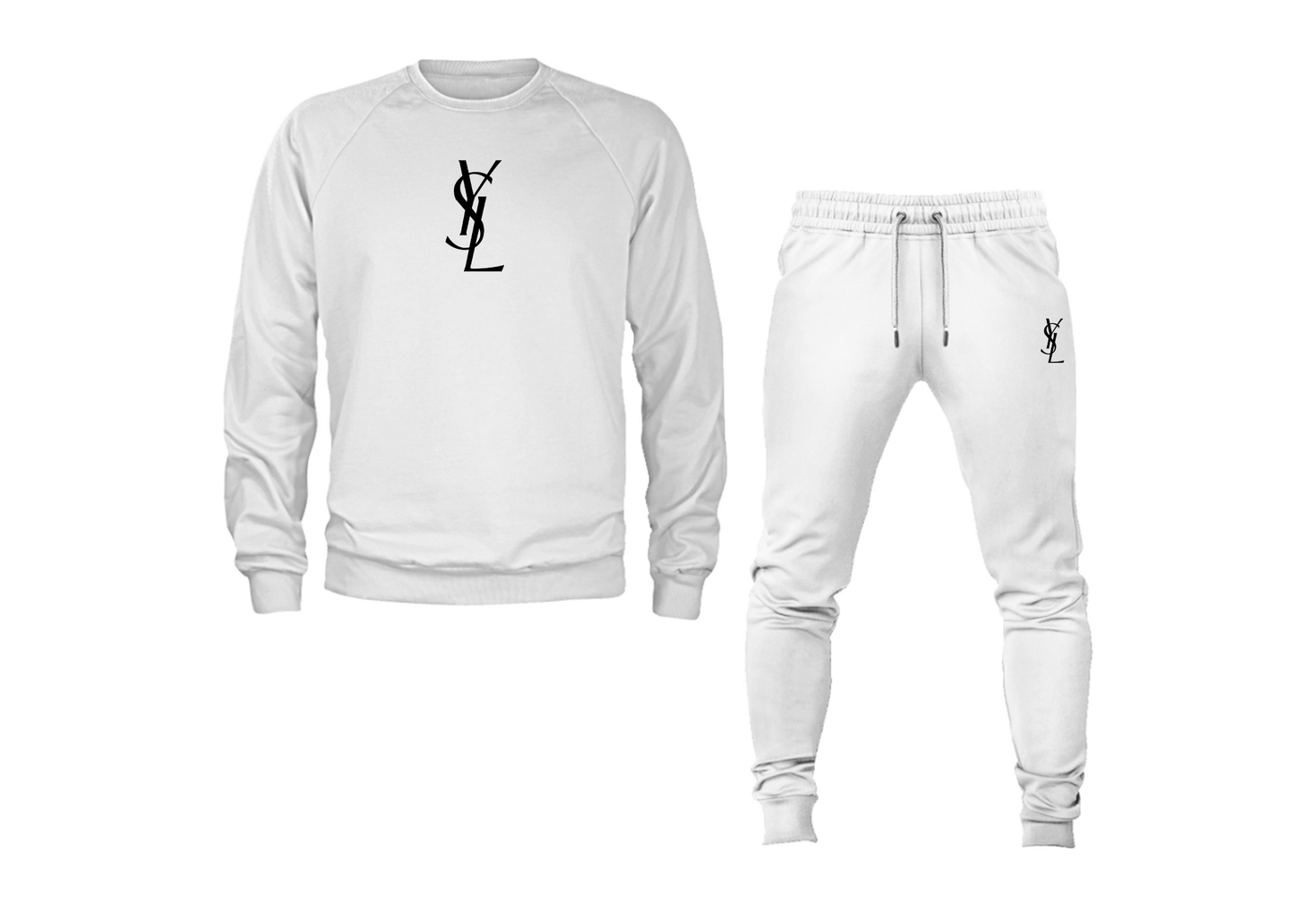 Men's YSL Crewneck Sweatshirt Joggers Suit