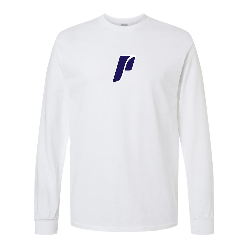 Men's Portland Pilots Logo Gildan Heavy Cotton Long Sleeve T-Shirt