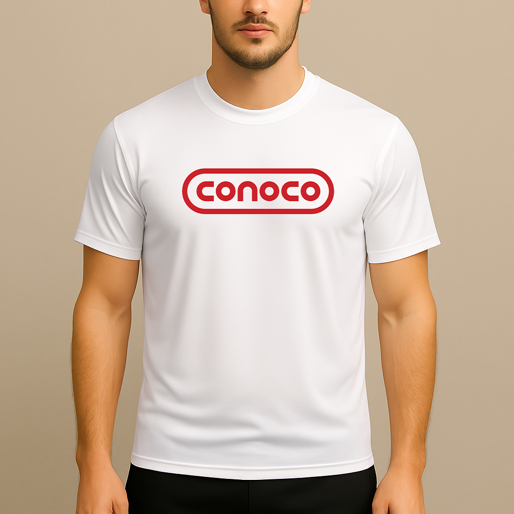 Men's Conoco Gas Station Polyester T-Shirt