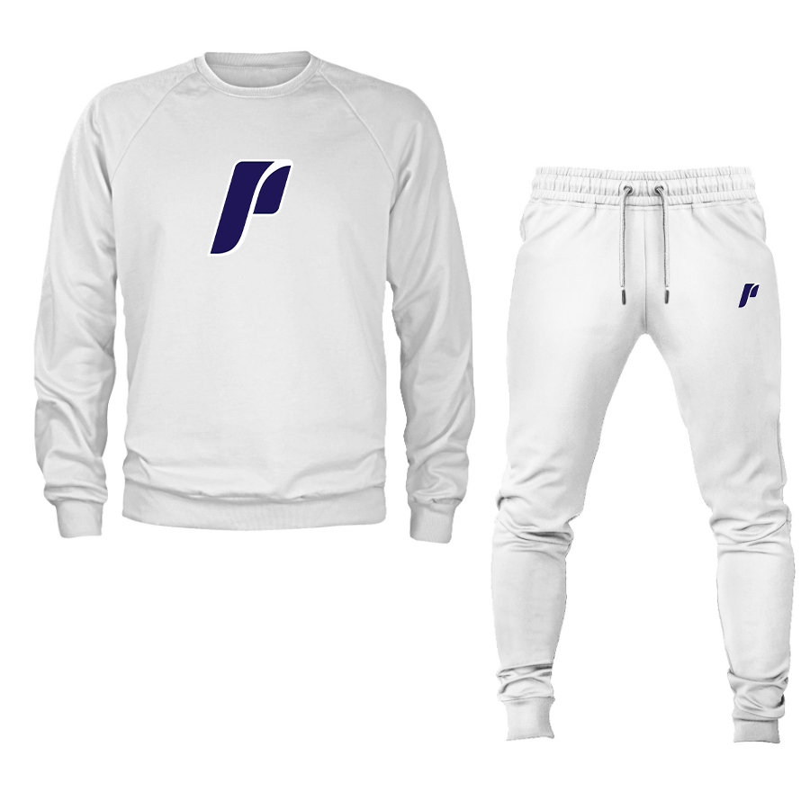Men's Portland Pilots Logo Crewneck Sweatshirt Joggers Suit