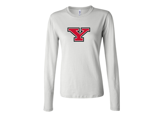 BELLA CANVAS Women’s Youngstown State Penguins Jersey Long Sleeve Tee