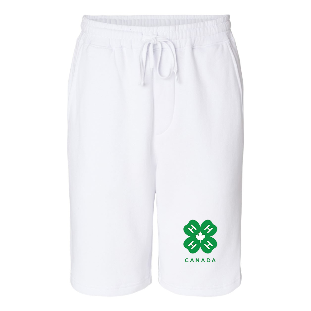 Men's 4H Canada Logo Independent Trading Co Midweight Fleece Shorts
