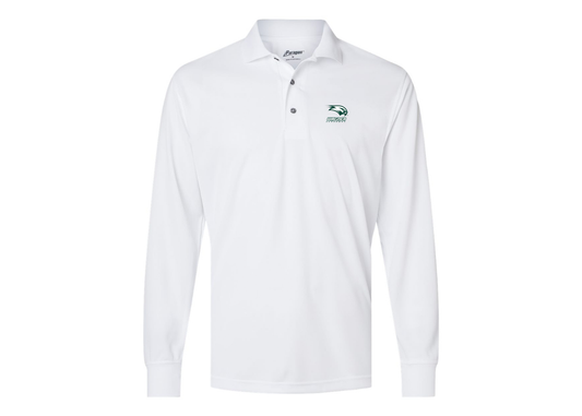 Men's Wagner Seahawks Paragon Prescott Long Sleeve Polo