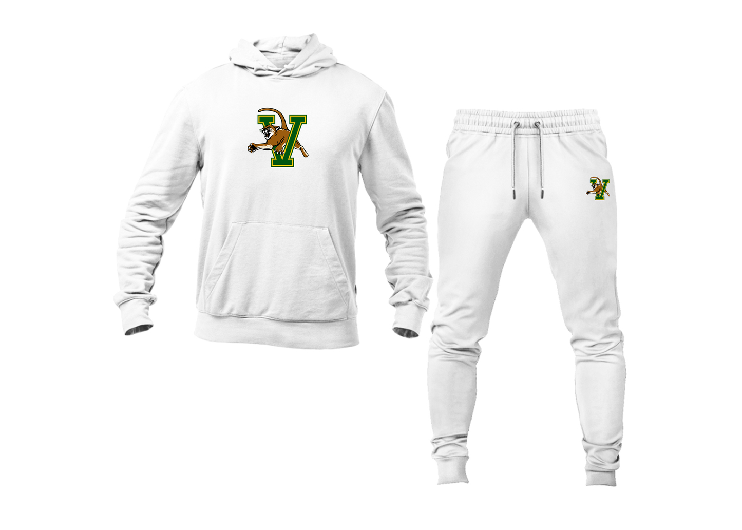 Men's Vermont Catamounts Hoodie Joggers Set