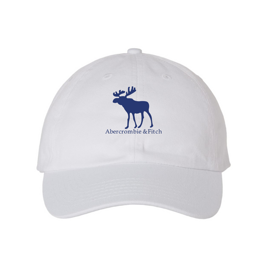 Abercrombie & Fitch Moose Logo  Valucap Adult Bio-Washed Classic Dad Hat