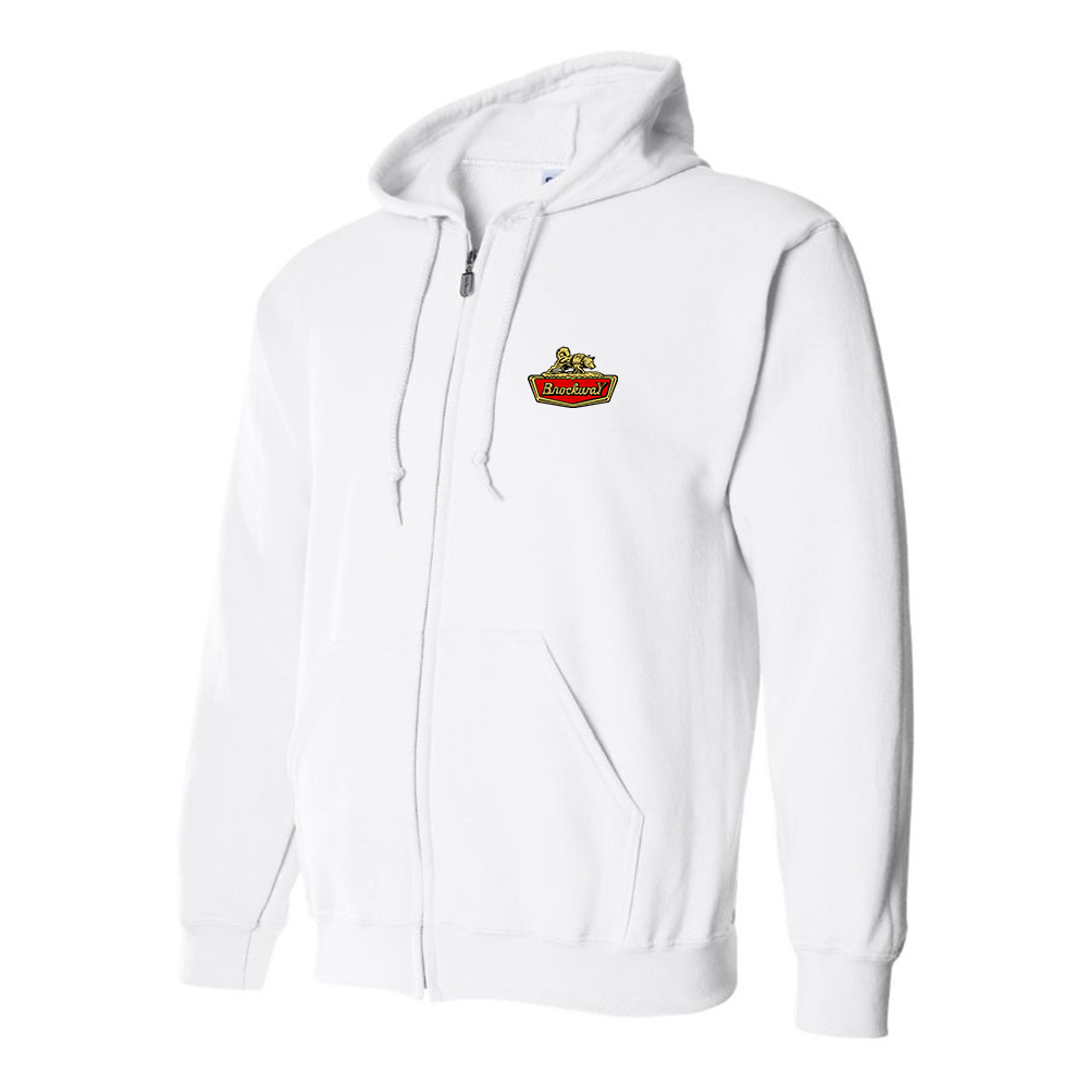 Men's Brockway Logo Zipper Hoodie