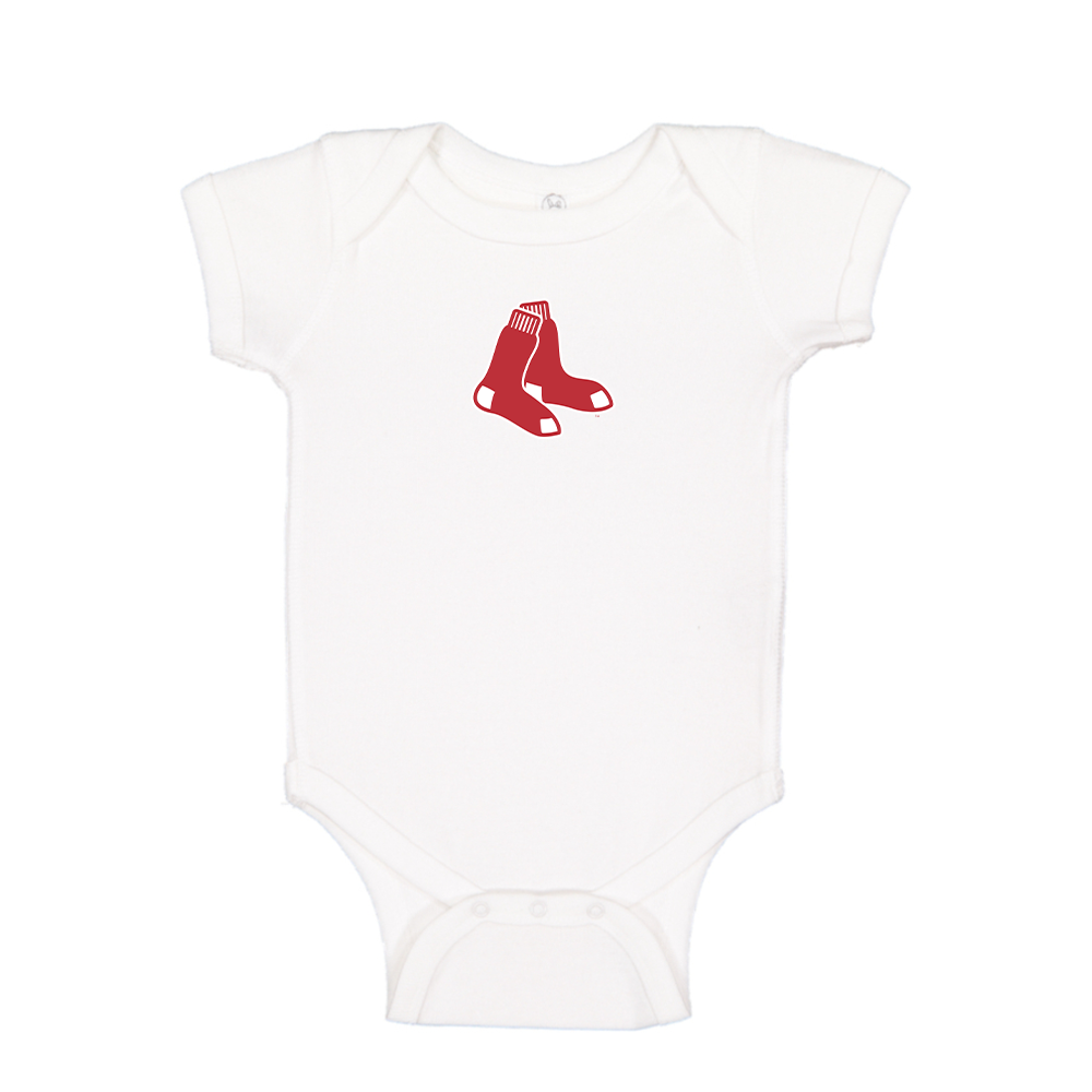 Boston Red Sox Logo Baby Romper Onesie