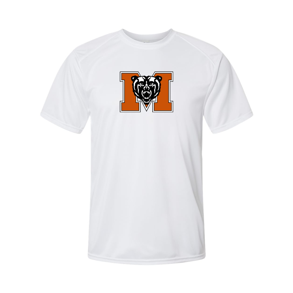 Men's Mercer Bears Logo Polyester T-Shirt