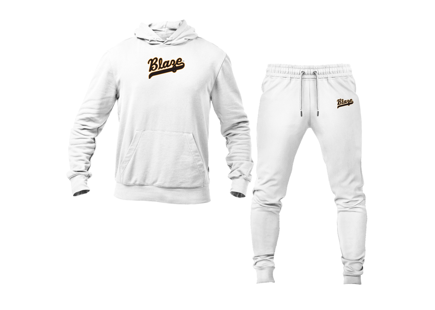Men's Bakersfield Blaze Logo Hoodie Joggers Set