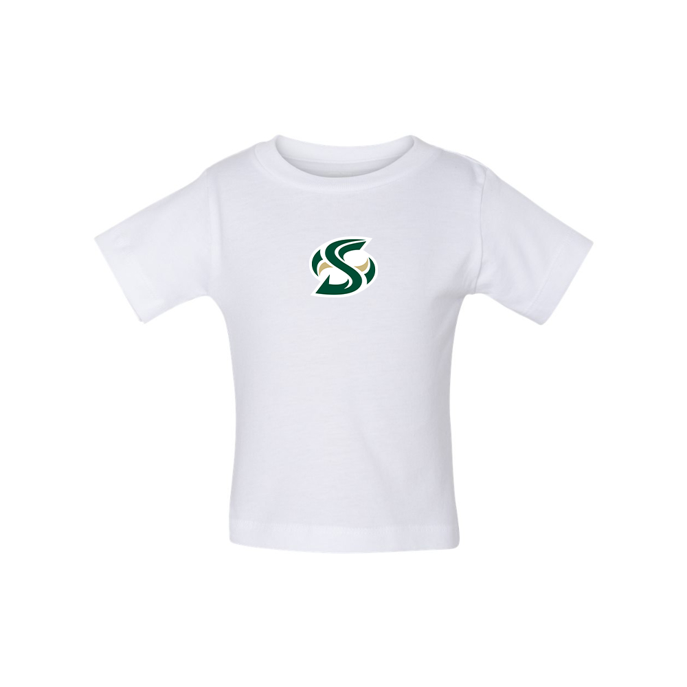 Sacramento State Hornets Logo  BELLA CANVAS Infant Jersey Tee