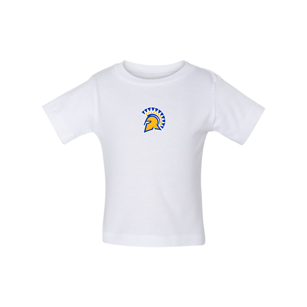 San Jose State Spartans Logo BELLA CANVAS Infant Jersey Tee